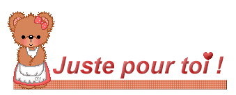 juste pour toi mon coeur