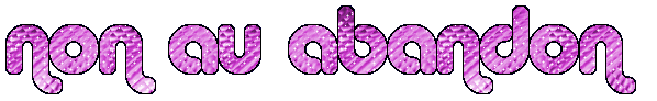 non au abandon