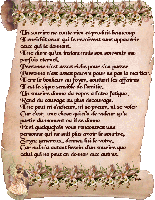 petit poeme