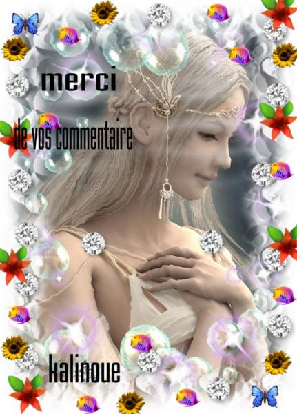 je vous remercie pour tous vos commentaire