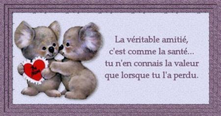 l'amitier ca existe encore