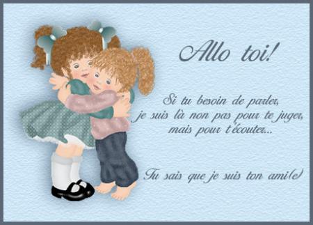 je serait toujour la pour toi mon coeur t'�coute