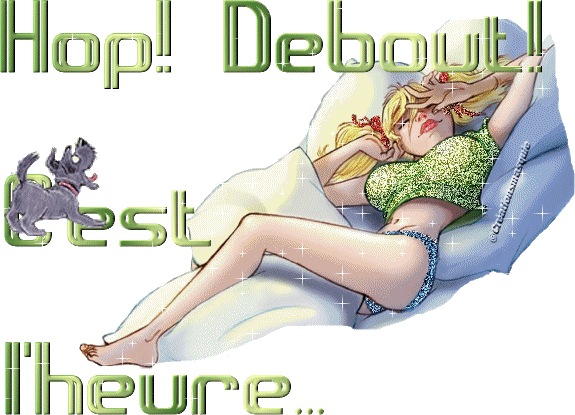 deja l'heure de ce lever